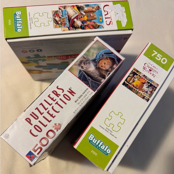 3 Delightful Cat Jigsaw Puzzles - Picture 5 of 11